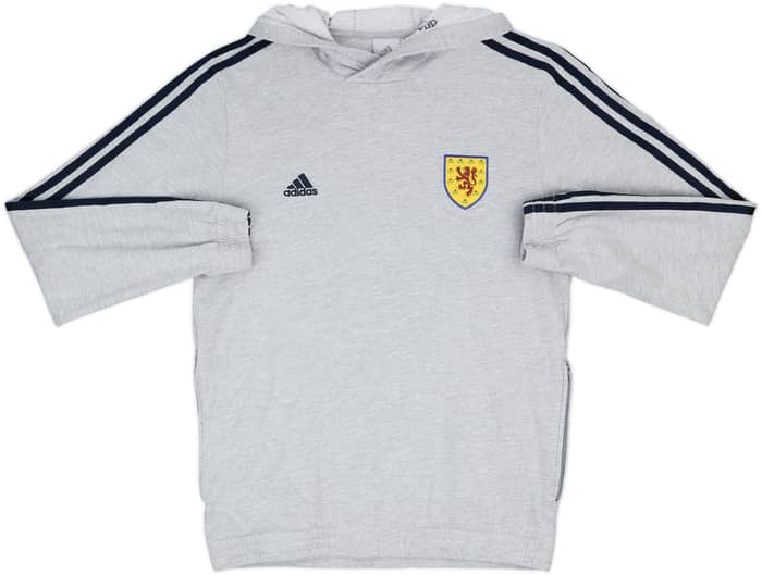 2010-11 Scotland adidas Hooded Top - 8/10 - (S)