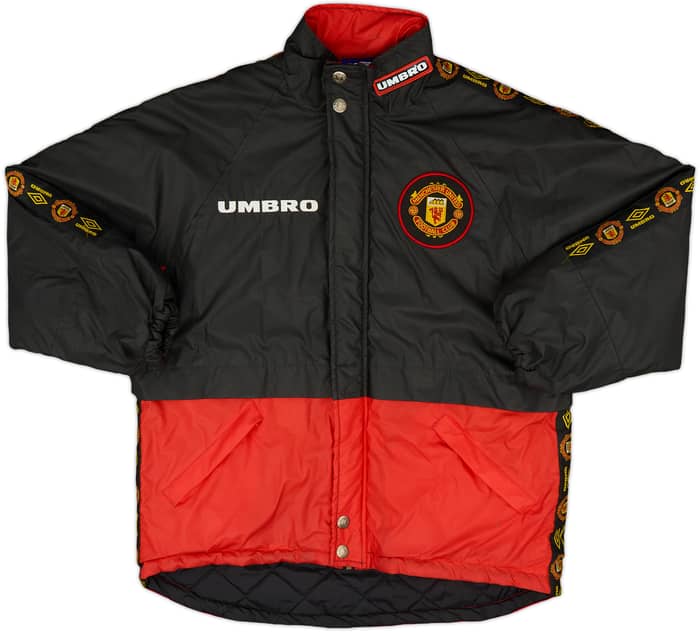 1994-95 Manchester United Umbro Rain Jacket - 8/10 - (L.Boys)