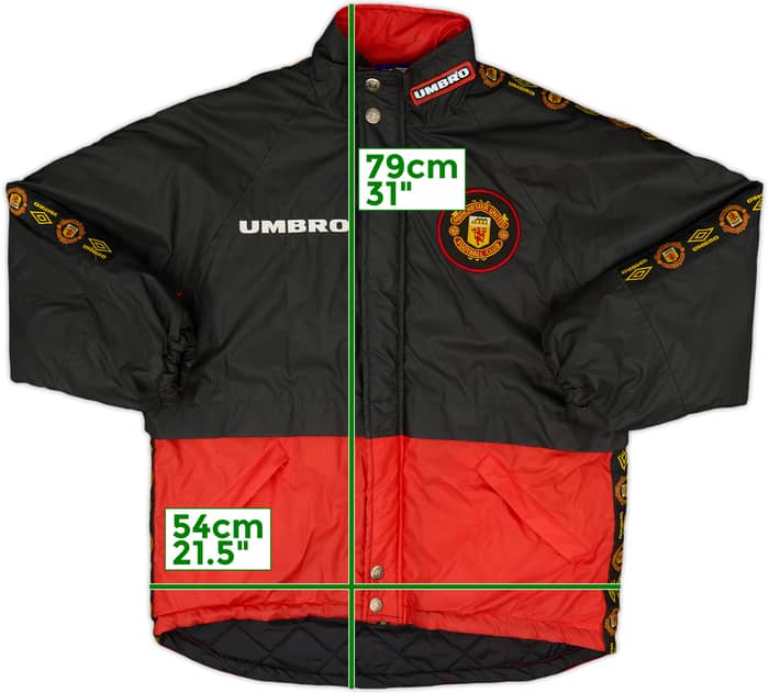 1994-95 Manchester United Umbro Rain Jacket - 8/10 - (L.Boys)
