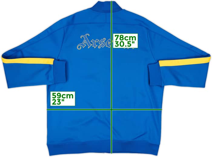 2013-14 Arsenal Nike Track Jacket - 10/10 - (XL)