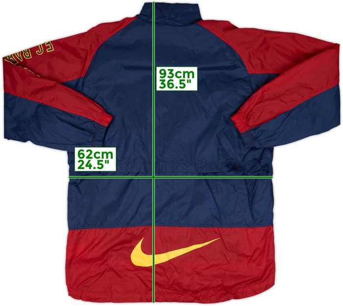 1999-00 Barcelona Nike Track Jacket - 8/10 - (XL)