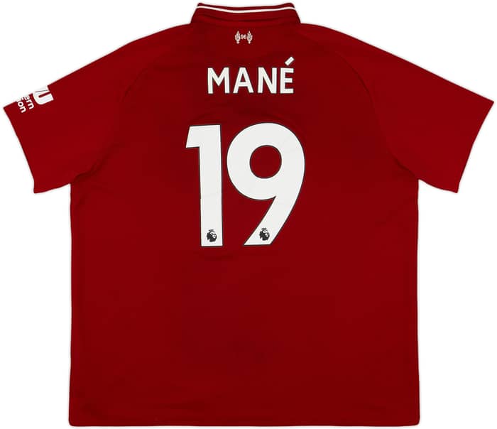 2018-19 Liverpool Home Shirt Mane #19 - 4/10 - (XXL)