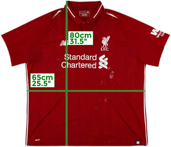 2018-19 Liverpool Home Shirt Mane #19 - 4/10 - (XXL)