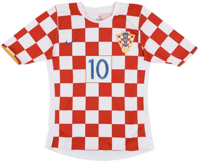2006-08 Croatia Player Issue Home Shirt #10 (Kovac) - 5/10 - (L)