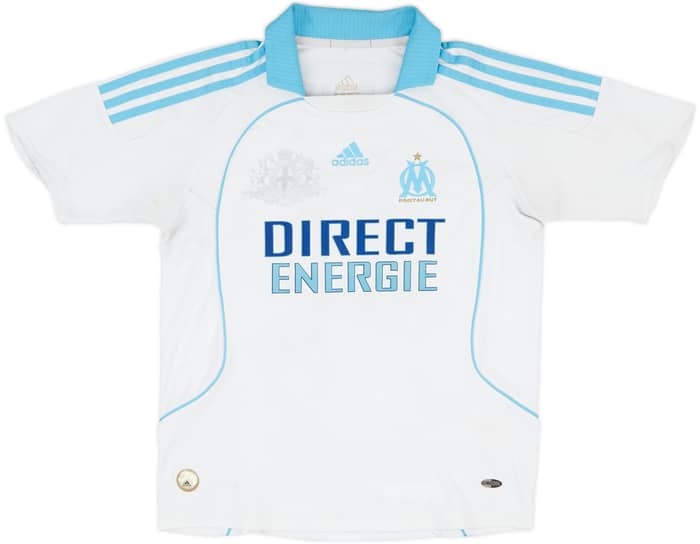 2008-09 Olympique Marseille Home Shirt Valbuena #28 - 5/10 - (S.Boys)