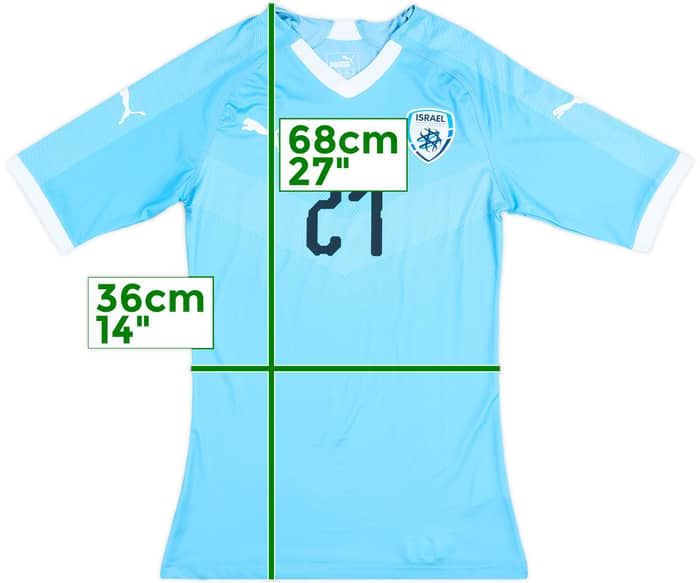 2018-20 Israel Match Issue Home Shirt #21