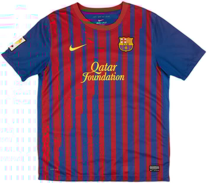 2011-12 Barcelona Home Shirt - 7/10 - (XL.Boys)