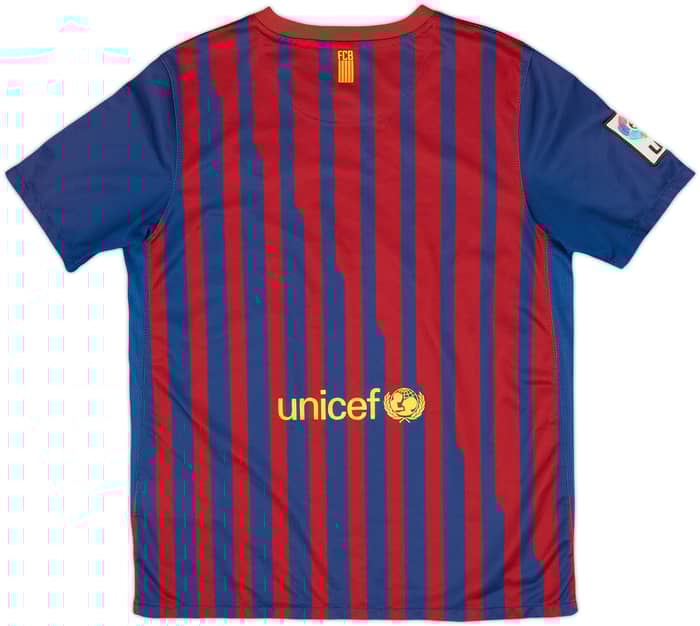 2011-12 Barcelona Home Shirt - 7/10 - (XL.Boys)