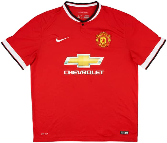 2014-15 Manchester United Home Shirt Di Maria #7 - 8/10 - (XL)