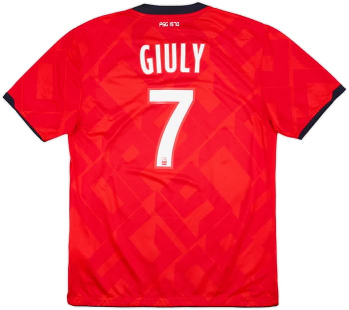 2010-12 Paris Saint-Germain '40 ANS' Home/Third Shirt Giuly #7 - 9/10 - (L)