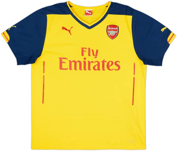 2014-15 Arsenal Away Shirt Arteta #8 - 6/10 - (L)
