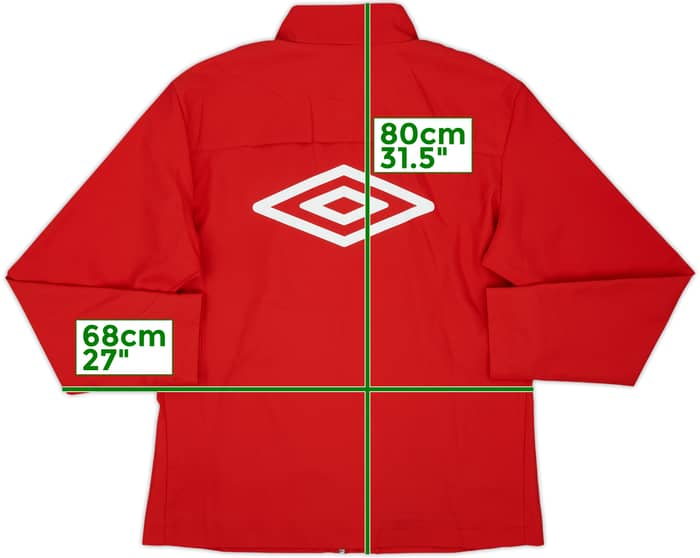 2012-13 England Umbro Track Jacket - 6/10 - (L)