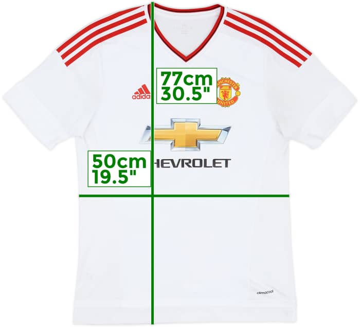 2015-16 Manchester United Away Shirt Rooney #10 - 6/10 - (M)