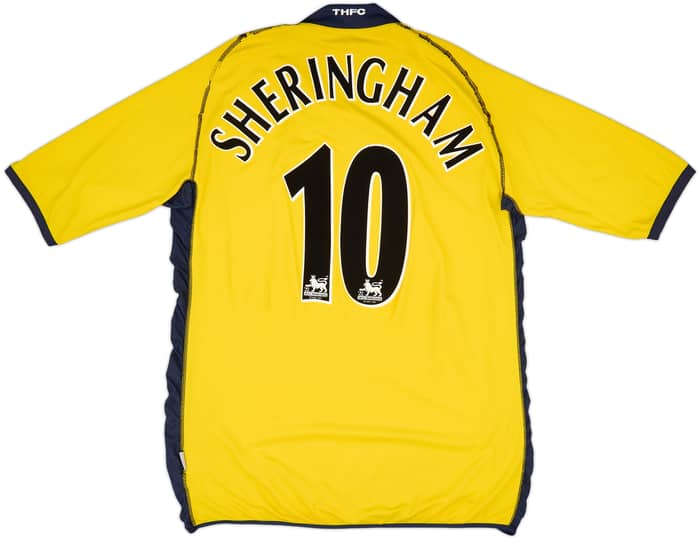 2002-03 Tottenham Third L/S Shirt Sheringham #10 - 5/10 - (XXL)