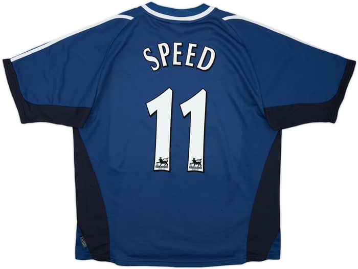 2001-02 Newcastle Away Shirt Speed #11 - 6/10 - (XL)