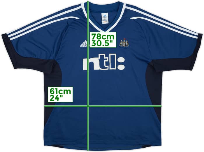 2001-02 Newcastle Away Shirt Speed #11 - 6/10 - (XL)