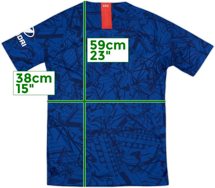 2019-20 Chelsea Home Shirt - 10/10 - (M.Boys)