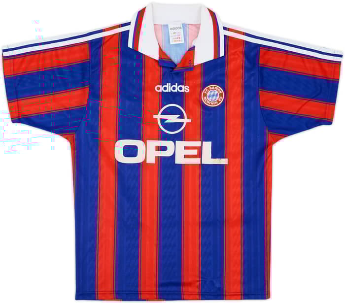 1995-97 Bayern Munich Home Shirt Klinsmann #18 - 6/10 - (S)