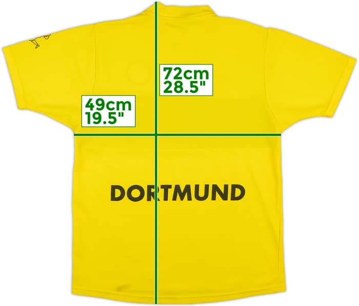 2001-02 Borussia Dortmund European Home Shirt - 5/10 - (S)
