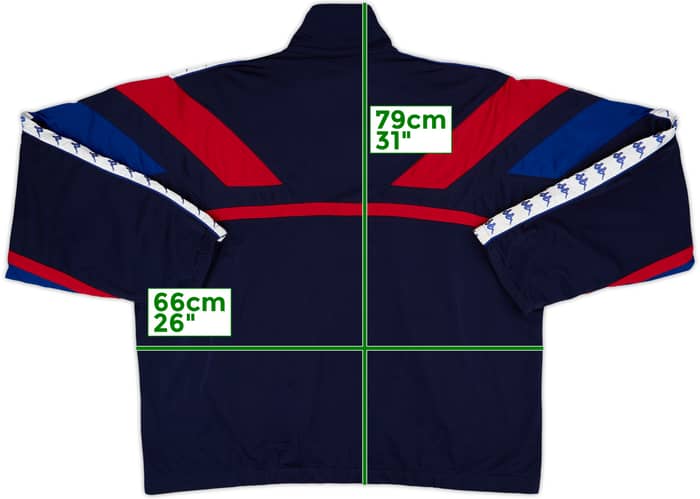1992-95 Barcelona Kappa Track Jacket - 8/10 - (XL)