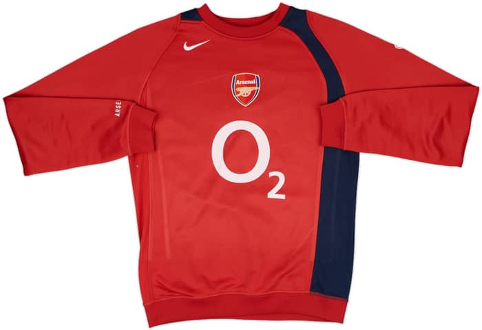 2004-05 Arsenal Nike Sweat Top - 5/10 - (S)
