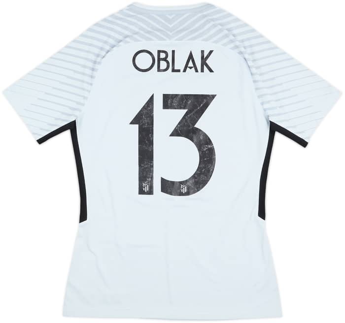 2016-17 Atletico Madrid Player Issue GK Shirt Oblak #13 - 3/10 - (L)