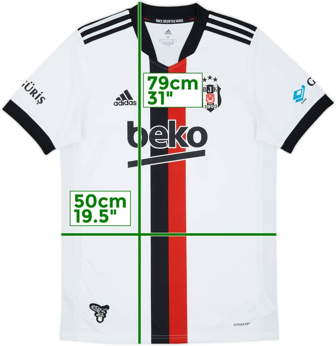 2021-22 Besiktas Home Shirt Emirhan #65 - 6/10 - (M)