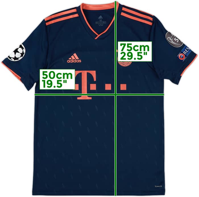 2019-20 Bayern Munich Third Shirt Muller #25 - 4/10 - (M)