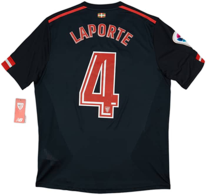 2017-18 Athletic Bilbao Away Shirt Laporte #4 (M)