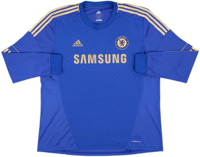 2012-13 Chelsea Home L/S Shirt Hazard #17 - 8/10 - (XXL)