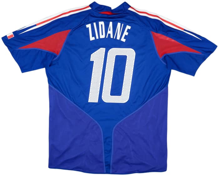 2004-06 France Player Issue Home Shirt Zidane #10 - 5/10 - (XL)