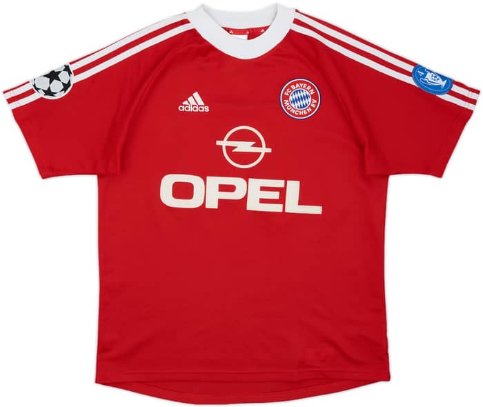 2001-02 Bayern Munich CL Shirt Salihamidzic #20 - 9/10 - (XL.Boys)