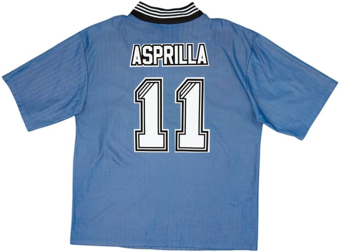 1996-97 Newcastle Away Shirt Asprilla #11 - 8/10 - (XXL)
