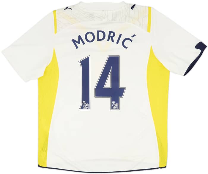 2009-10 Tottenham Home Shirt Modric #14 - 7/10 - (M)