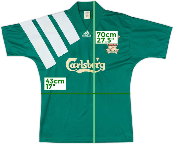 1992-93 Liverpool Centenary Away Shirt - 7/10 - (M)