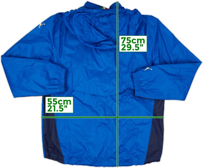 2006-08 Italy Puma Hooded Rain Jacket - 5/10 - (M)