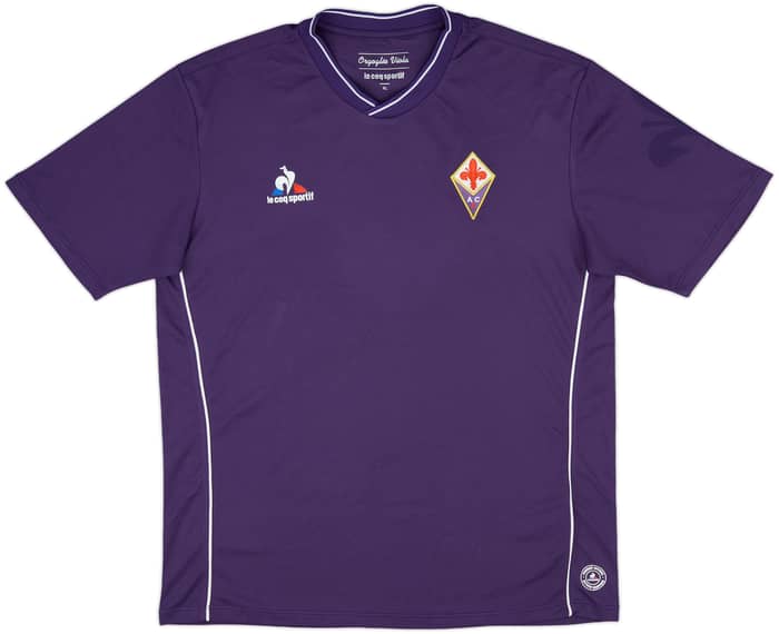 2015-16 Fiorentina Home Shirt Gonzalo #2 - 9/10 - (XL)