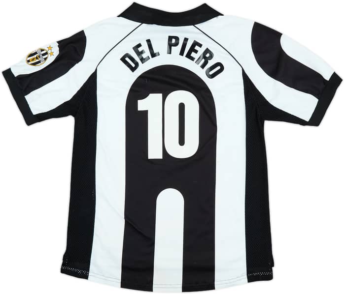 1997-98 Juventus Centenary Home Shirt Del Piero #10 - 6/10 - (M)