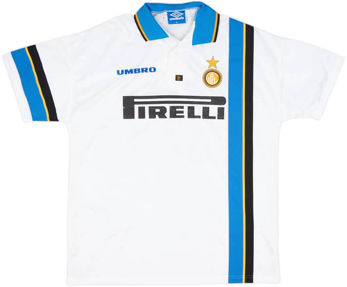 1997-98 Inter Milan Away Shirt Ronaldo #10 - 8/10 - (XL)