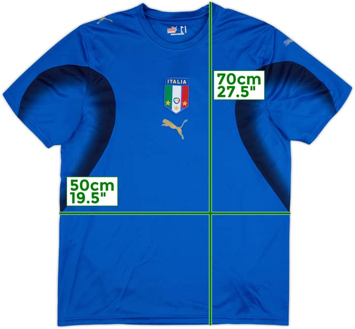 2006-07 Italy Puma Training Shirt - 5/10 - (M)