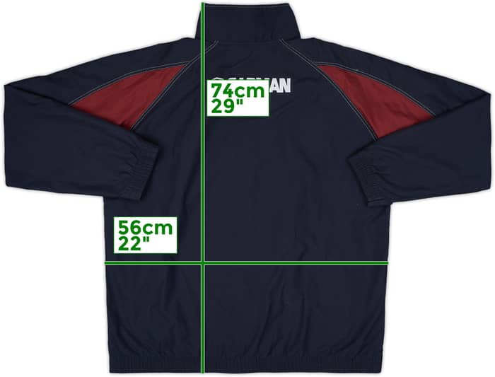 2002-03 Salernitana Garman Track Jacket - 8/10 - (M)
