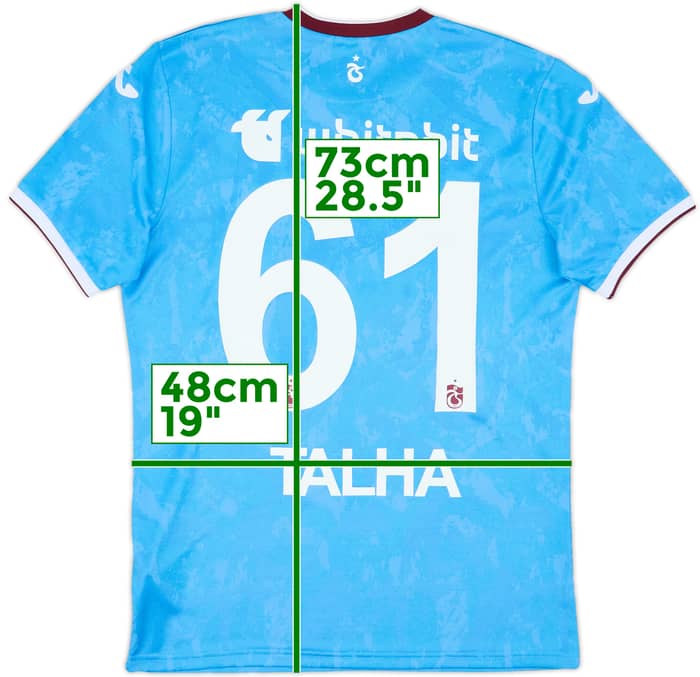 2024-25 Trabzonspor Away Shirt Talha #61 - 9/10 - (S)