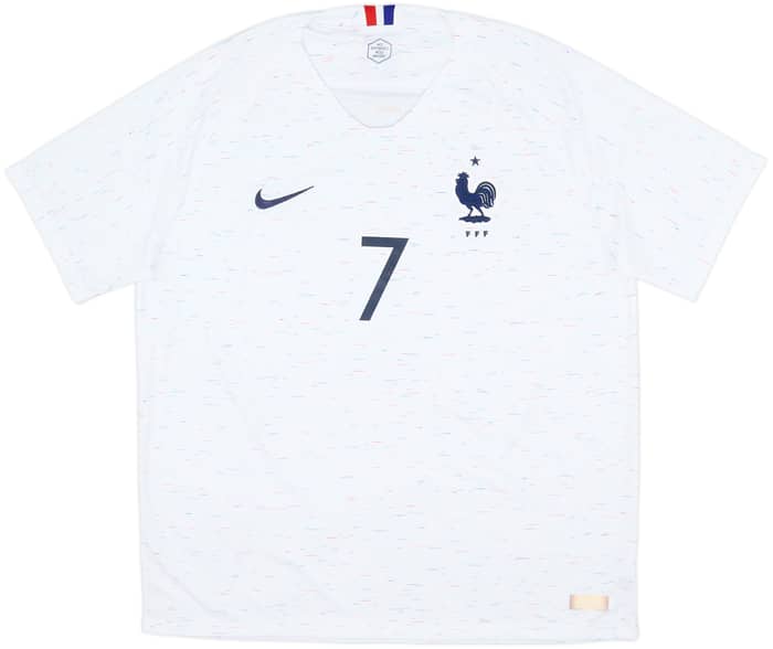 Camiseta de visitante de France 2018 Griezmann #7 - 7/10 - (XL)