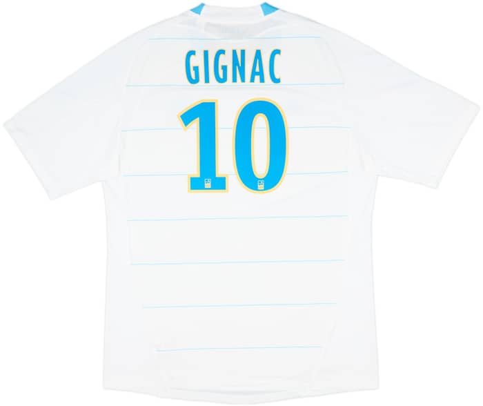 2010-11 Olympique Marseille Home Shirt Gignac #10 - 8/10 - (XL)