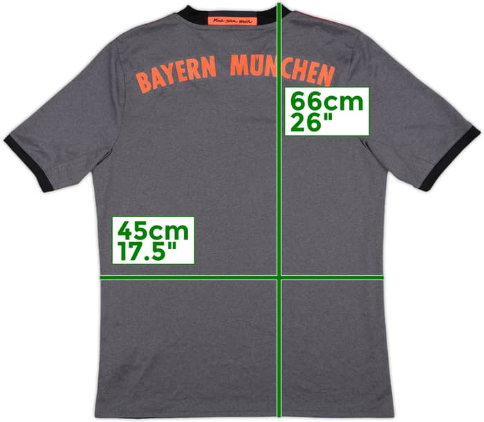2016-17 Bayern Munich Away Shirt - 7/10 - (XL.Boys)