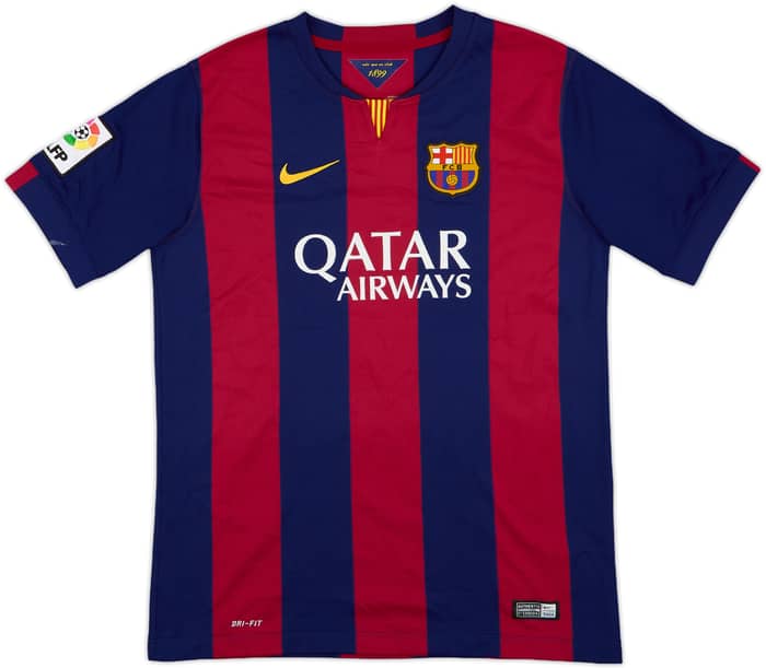 2014-15 Barcelona Home Shirt - 8/10 - (XL.Boys)