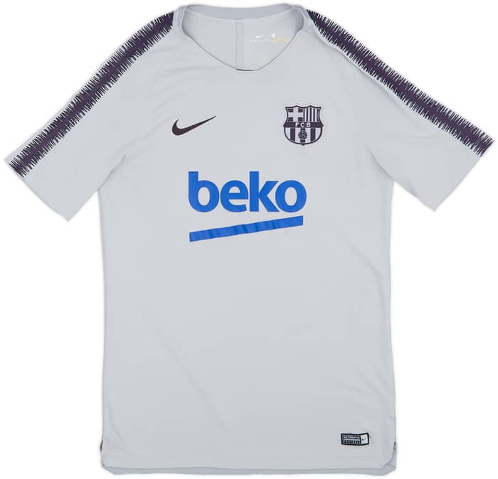2018-19 Barcelona Nike Training Shirt - 8/10 - (M)