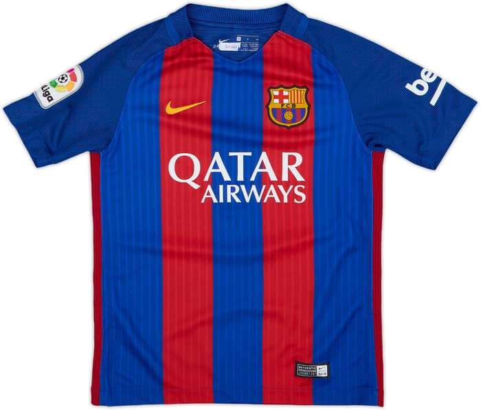 2016-17 Barcelona Home Shirt - 7/10 - (S.Boys)