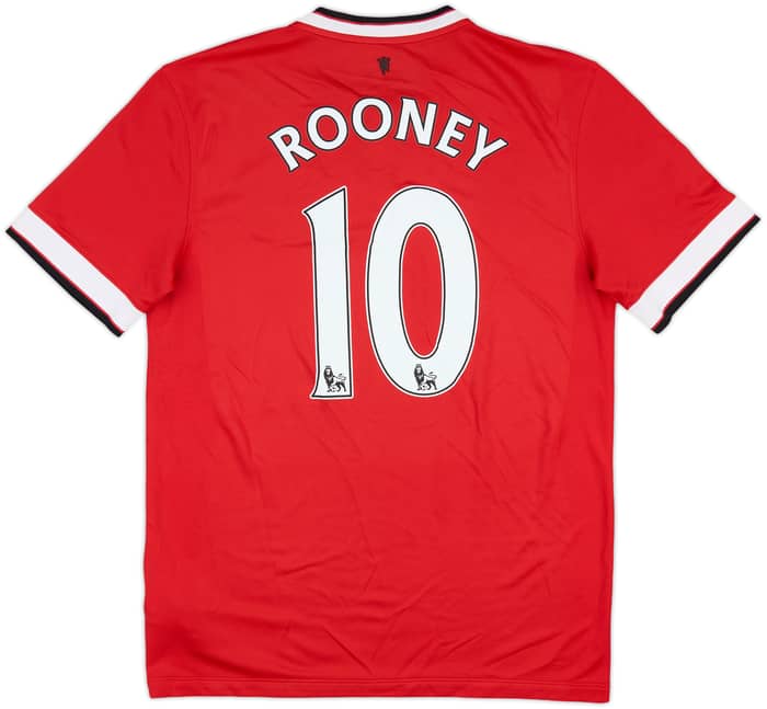 2014-15 Manchester United Home Shirt Rooney #10 - 5/10 - (M)