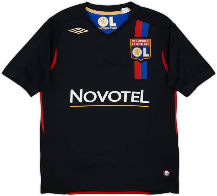 2007-08 Lyon Third Shirt Juninho #8 - 8/10 - (M.Boys)